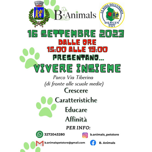 Evento 16 settembre "VIVERE INSIEME"