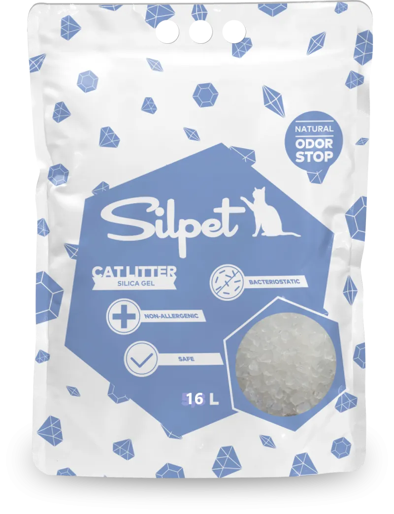 SILPET LITTER SILICA-GEL NATURALE 16 LT