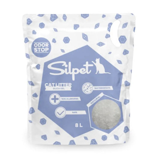 SILPET LITTER SILICA-GEL NATURALE 8Lt