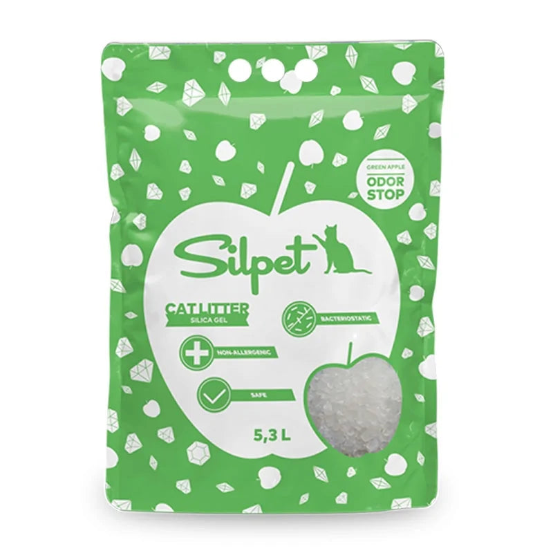 SILPET LITTER SILICA-GEL MELA VERDE 5,3