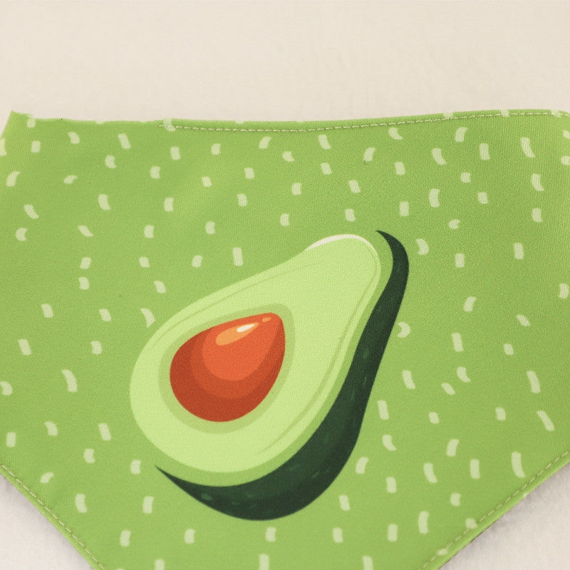 Bandana con avocado per cani e gatti