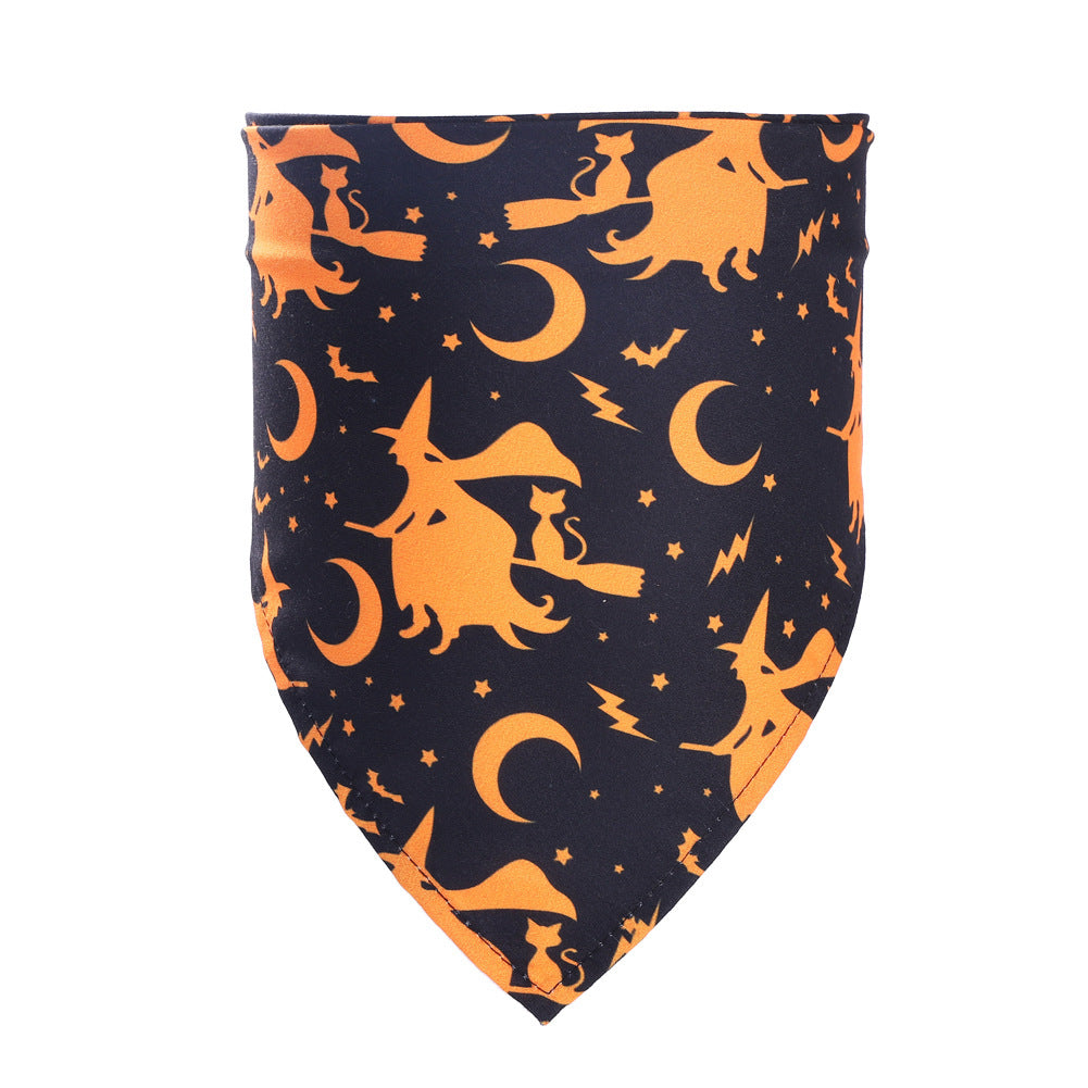 Collare bandana a tema halloween