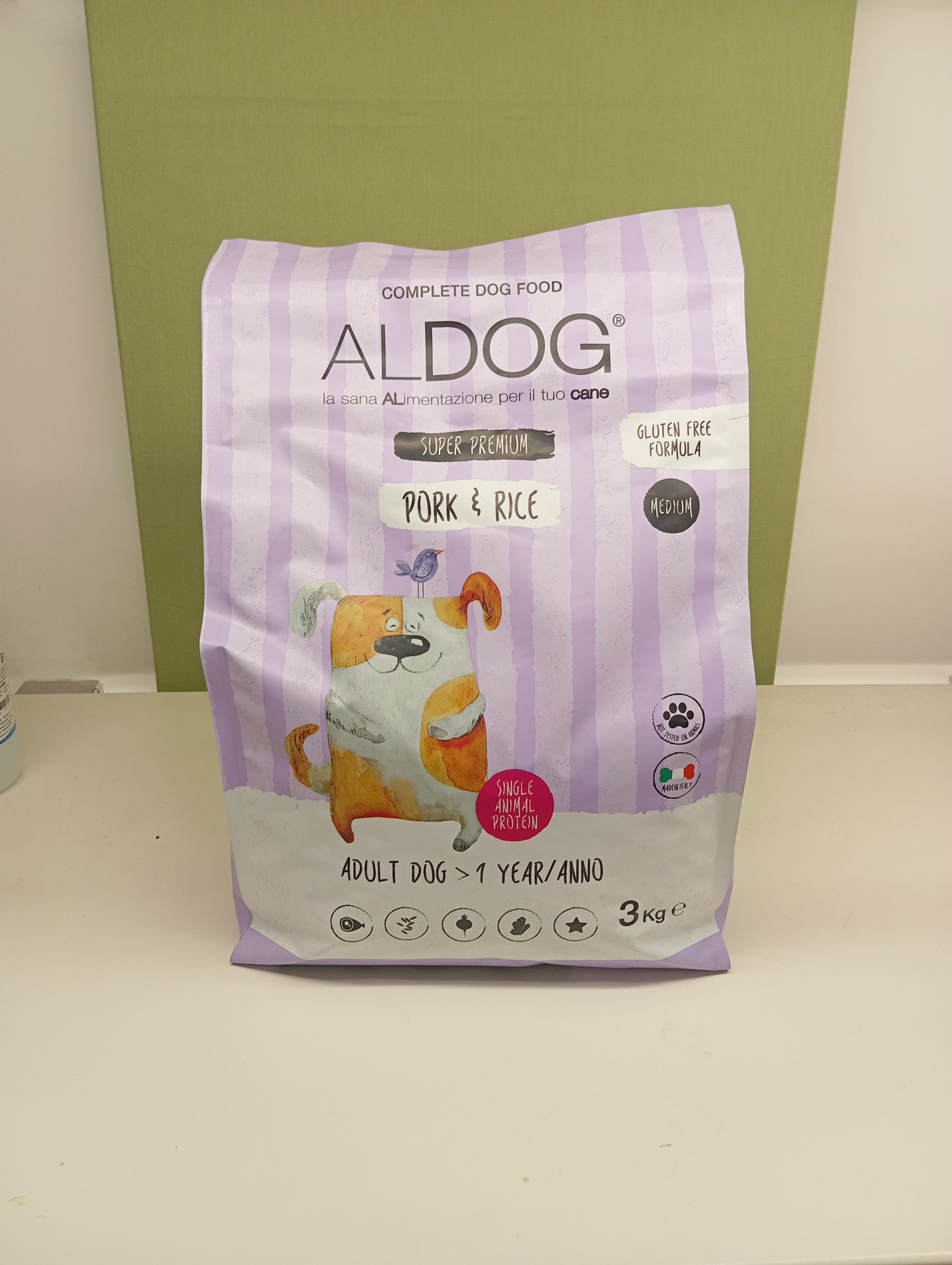 Pork e rice ALDOG 3 Kg