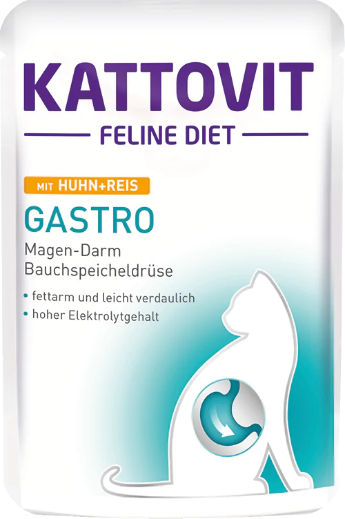 Kattovit GASTRO POLLO e RISO 85g