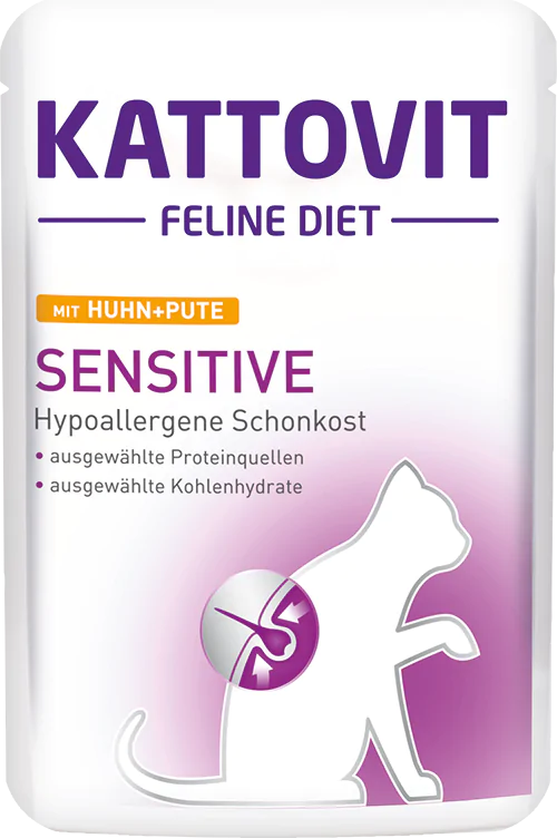 Kattovit SENSITIVE POLLO E TACCHINO 85g