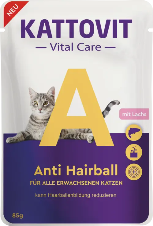 Kattovit Vital Care ANTI HAIRBALL busta 85g