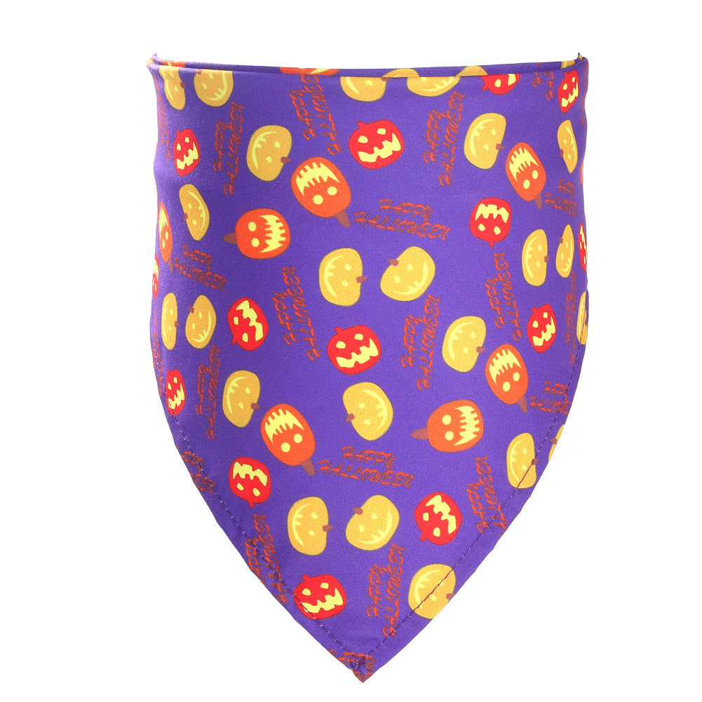 Collare bandana a tema halloween