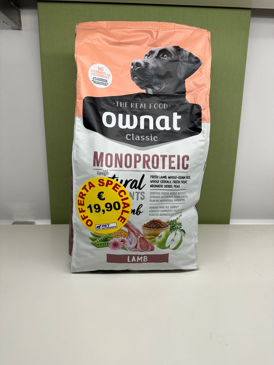 Ownat Monoproteic LAMB 4 Kg