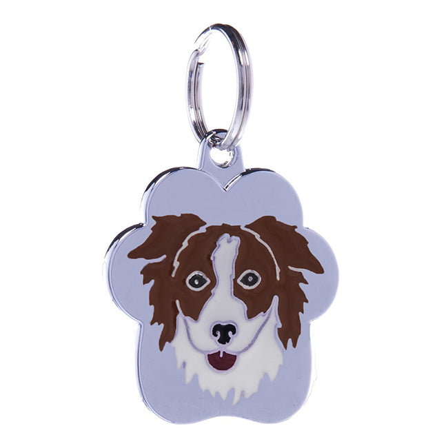 Petitamis BORDER COLLIE BIANCO MARRONE