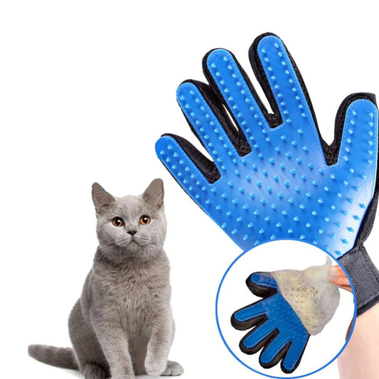 Guanto-Pettine in silicone per cane e gatto