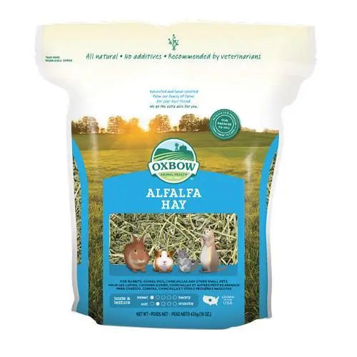 Oxbow Alfalfa Hay Fieno Per Conigli e Roditori 425g